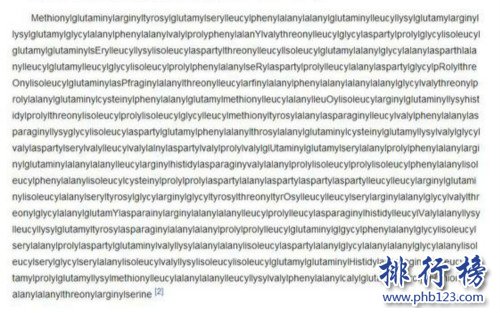 世界上最长的英语单词,共189818个字母（实际只有5个字母）（世界上最长的英文单词有多少个字母?）