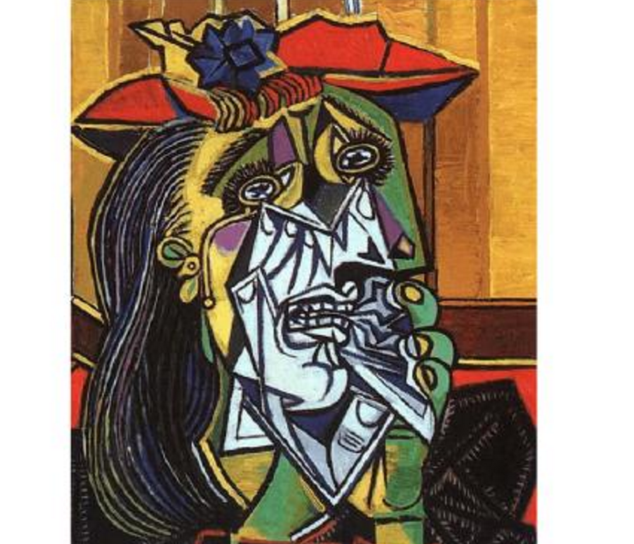 毕加索十大名画，《画家与模特》上榜，一般人看不懂（画家毕加索的著名画）
